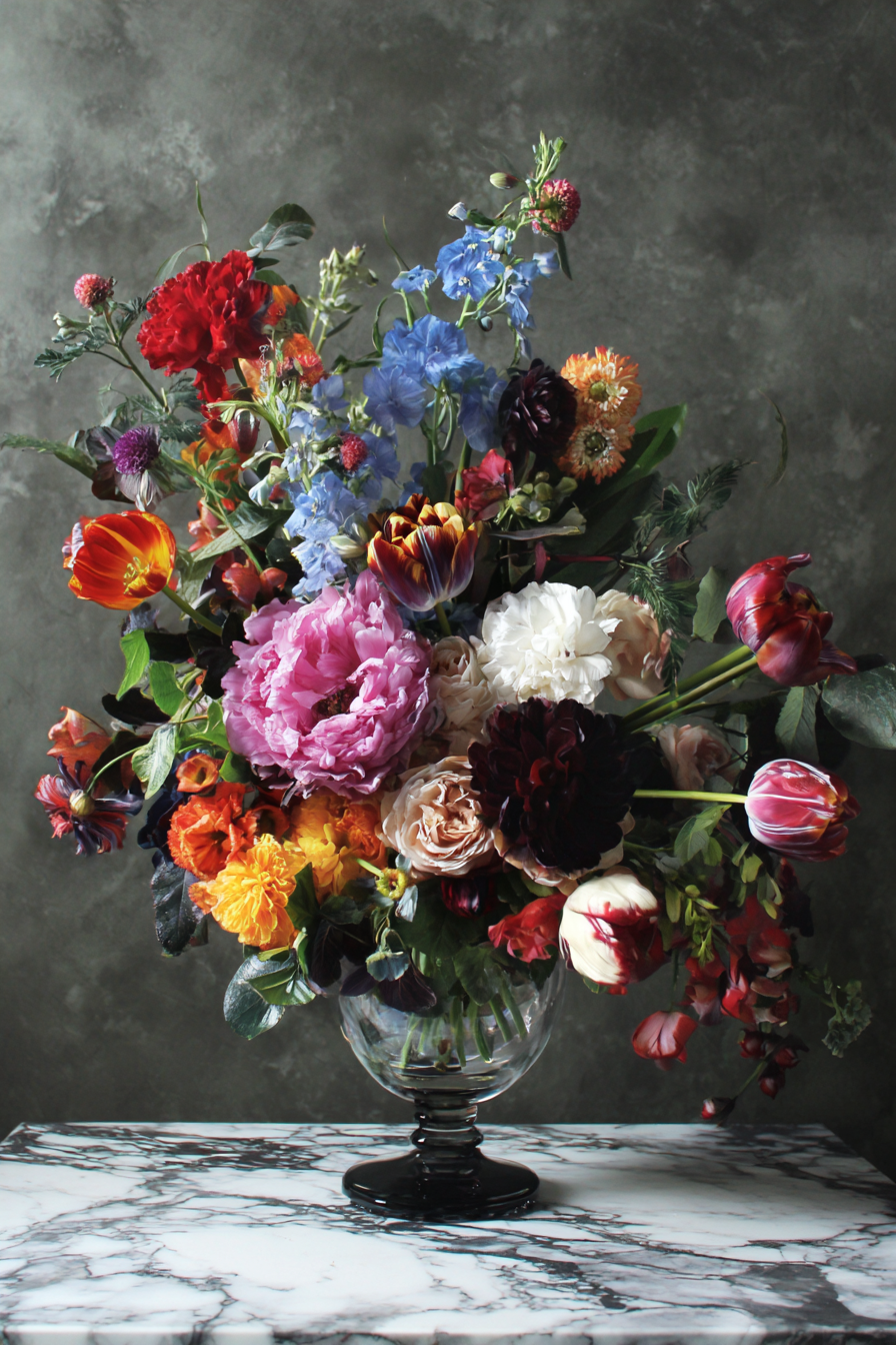 Elegant wedding flower arrangement by Sugar Land florist